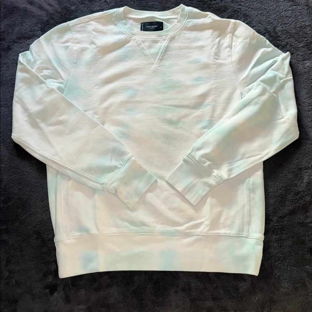 Lucky Brand Sueded Tie Dye Sweatshirt - S